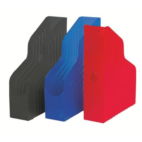 Portariviste King Mec Magazine Rack - Standard  dorso 7,2 cm nero 45010