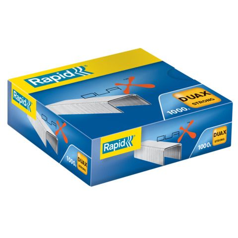Punti metallici per cucitrice  Rapid Duax conf. da 1000 - 21808300