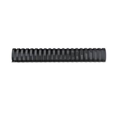 Dorsi plastici a 21 anelli GBC CombBind 45 mm A4 nero - fino a 400 fogli conf da 50 dorsi - 4028186