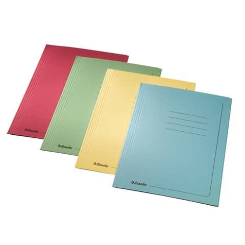 Cartelle a 3 lembi Esselte MANILLA 25x35 cm A4 295 g/m giallo conf.25 - 55131