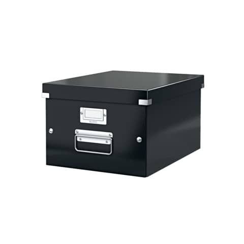 Scatola per archiviazione universale &#39;&#39;M&#39;&#39; Leitz CLICK &amp; STORE nero 28,1x20x37 cm - 60440095