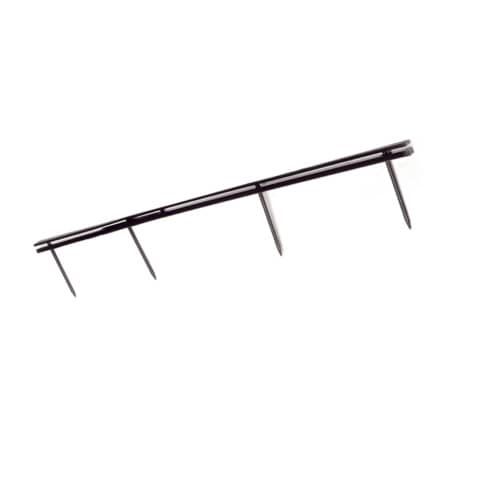 Pettini per rilegatura GBC VeloBind con 4 denti 45 mm a4 nero conf da 25 pettini - A9741635