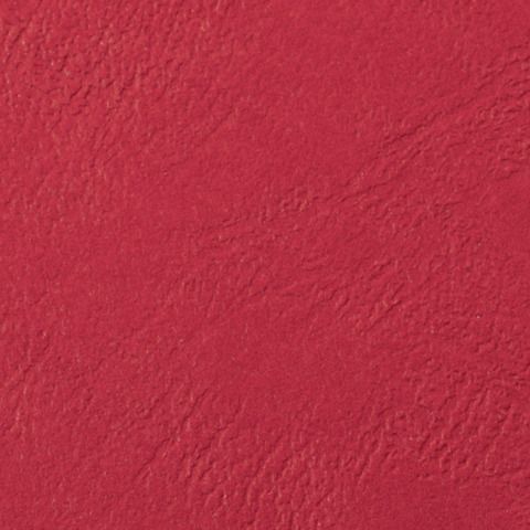 Copertine per rilegatura GBC Leathergrain in cartoncino goffrato rosso  conf da 100 copertine - CE040031