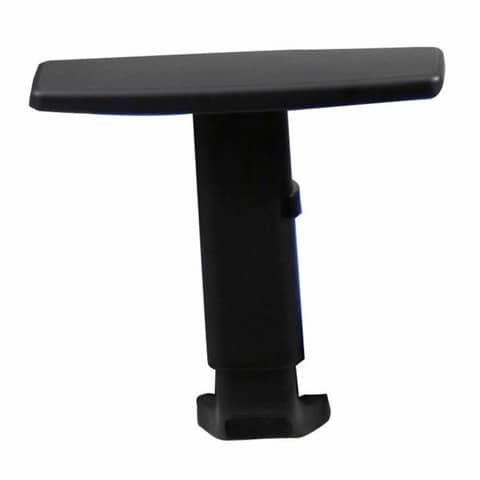 Coppia braccioli regolabili a T Unisit Friz nero - ACCBRFRR2