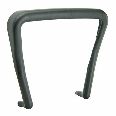 Coppia Braccioli fissi Unisit Dado per sedia 4 gambe nero - ACCBRDAF2