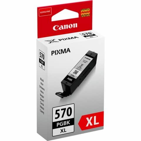 Cartuccia inkjet alta capacit ink pigmentato PGI-570PGBK XL Canon nero 0318C001