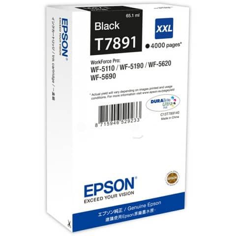 Cartuccia inkjet altissima resa T7891 - XXL Epson nero C13T789140