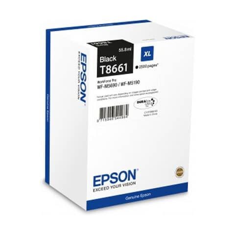 Cartuccia inkjet ink pigmentato 86 Epson nero C13T866140