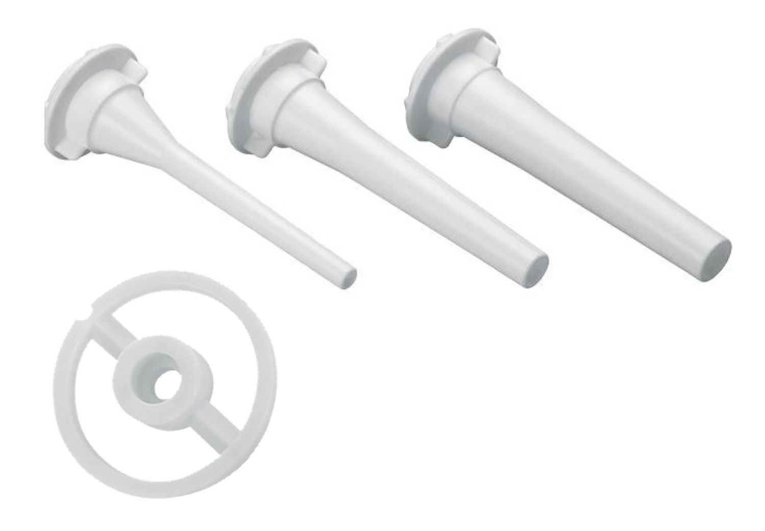 KALINDRA | FAMA. Funnels and rings for stuffing sausages. Moplen products.