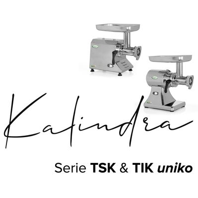 TSK &amp; TIK Uniko series meat mincer