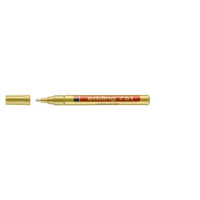 Marcatore a vernice edding 751 punta conica 1-2 mm oro E-751 053