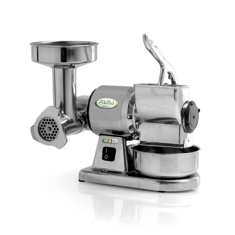 KALINDRA | FAMA. TG8. Professional meat grinder and grater with a 60 mm opening.