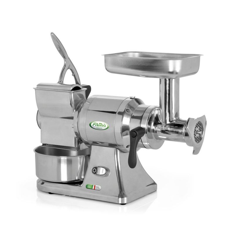 KALINDRA | FAMA. TGK12. Uniko. Professional meat grinder grater with 70 mm mouth