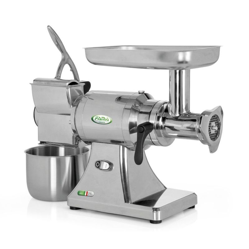 KALINDRA | FAMA. TGK22. Uniko. Professional meat grinder grater with 82 mm mouth