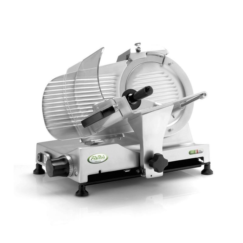 BLUE FARM | FAMA. LUX. Gravity slicer in anodized aluminum with 275 mm blade