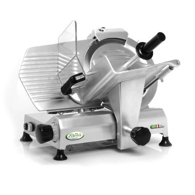 BLUE FARM | FAMA. ECO. Gravity slicer in anodized aluminum with 300 mm blade. Large base