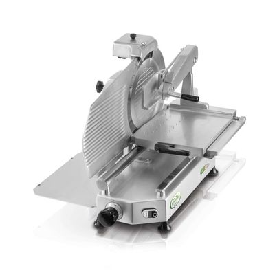 BLUE FARM | FAMA. Vertical slicer in anodized aluminum with 350 mm blade