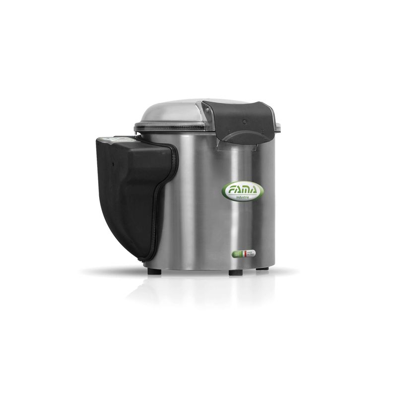 KALINDRA | FAMA. Countertop stainless steel potato peeler. 5 kg capacity.