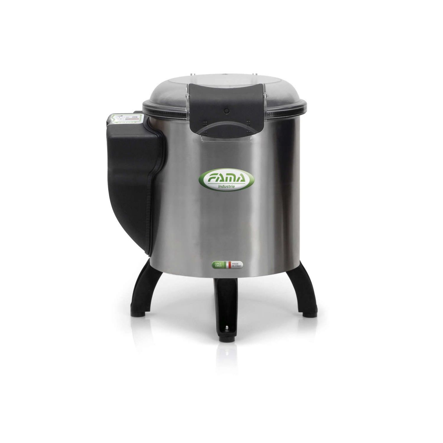 KALINDRA | FAMA. Stainless steel potato peeler with feet. 5 kg capacity.