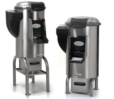 KALINDRA | FAMA. Stainless steel potato peeler with stand. Capacity 30 kg