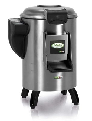 KALINDRA | FAMA. Stainless steel potato peeler with feet. Capacity 30 kg