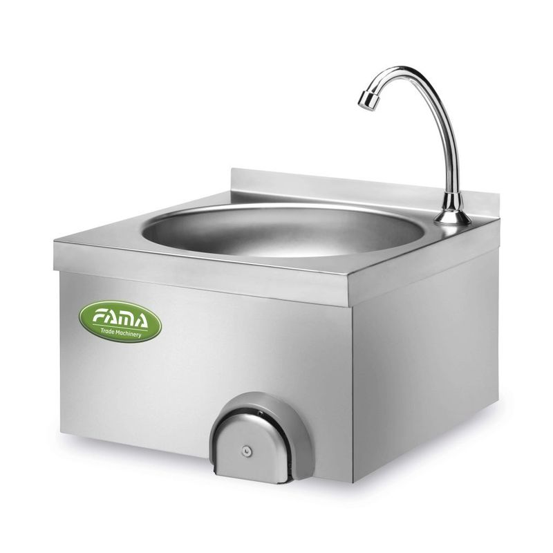 KALINDRA | FAMA. Professional hand-washing sink in AISI 304 stainless steel CE.