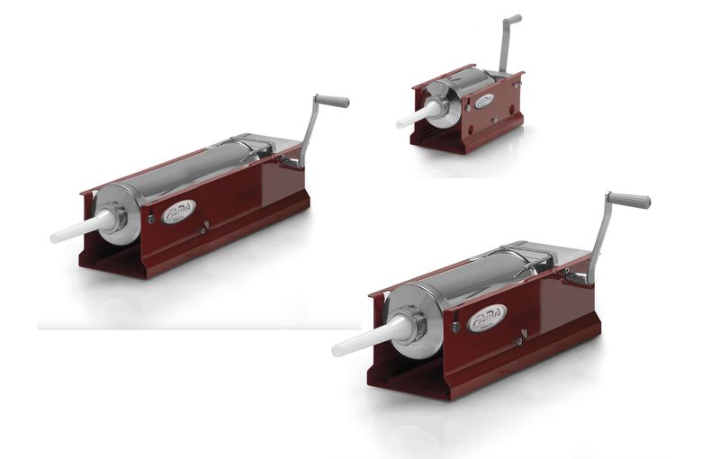 KALINDRA | FAMA. Horizontal Stuffers Line L ECO in Steel with 3, 5, and 8 lt Capacities