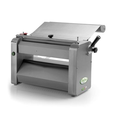 KALINDRA | FAMA. Professional dough sheeter with wooden or stainless steel roller, 50 cm