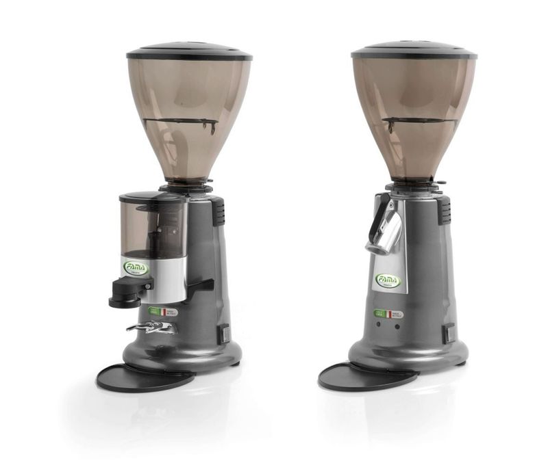 KALINDRA | FAMA. Coffee and Pepper Grinder. Professional device with 1 or 2 groups