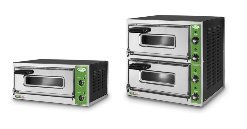 KALINDRA | FAMA. Series B7 glass. Electric pizza ovens with 1 or 2 levels.