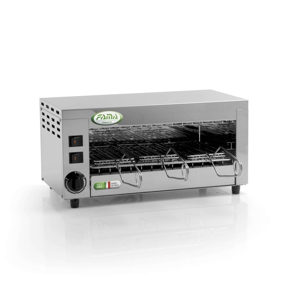 KALINDRA | FAMA. Professional oven with 1 shelf and 2 tongs