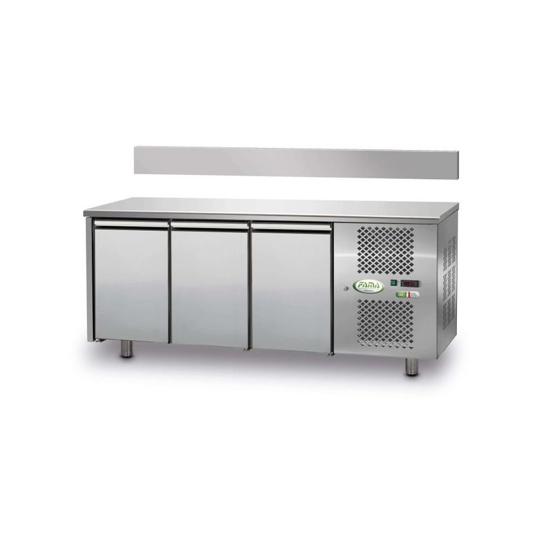 KALINDRA | FAMA. Refrigerated table cm 190 x 460 lt. 0 / + 10°C (+ 32 / + 50 °F)
