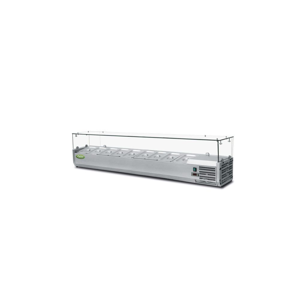 KALINDRA | FAMA. 120cm refrigerated display case. + 2 / + 8°C (+ 35.6 / + 46.4°F)