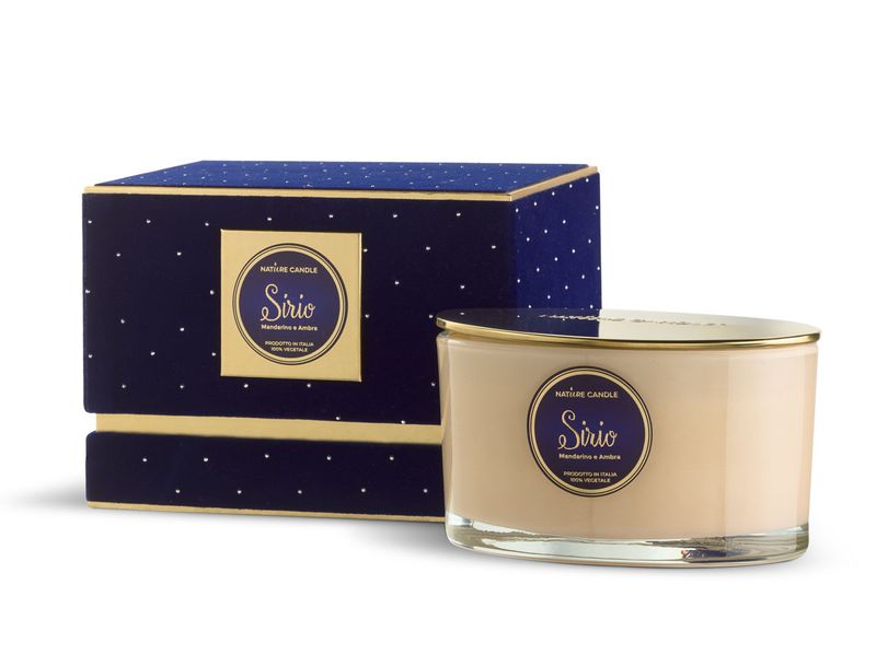 KALINDRA | B Casa. Le Stelle line candles, 210 gr / 7,41 oz - 400 gr / 14,11 oz