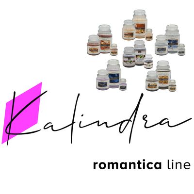 The candle jars. Romantic Line