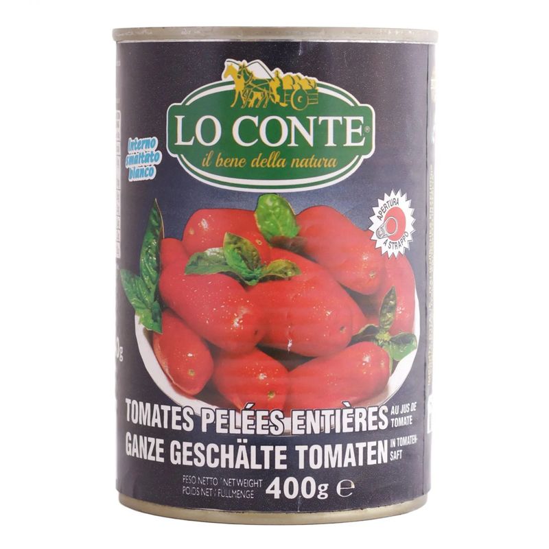 KALINDRA | Lo Conte. Superior Quality Whole Peeled Tomatoes. Available in 2 Sizes