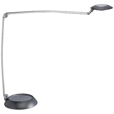 Lampada da scrivania MAUL a LED MAULspace, dimmerabile alluminio argento 6 W, 480 Lm, 4000K - Z800062