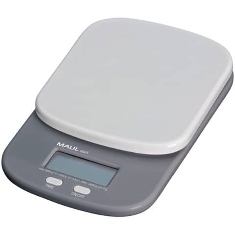 Bilancia MAUL pesalettere MAULstart plastica infrangibile grigio 2kg Z770002