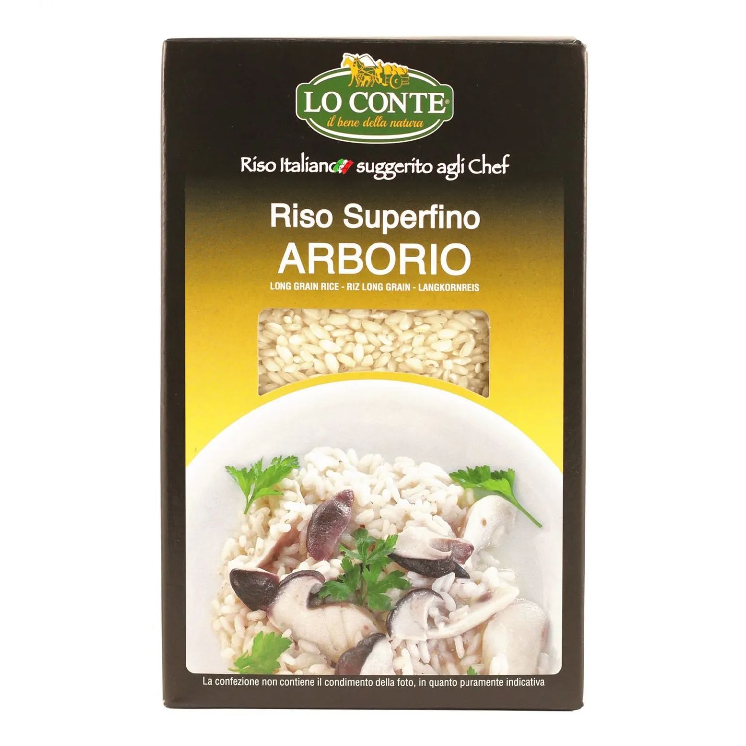 KALINDRA | Lo Conte. Arborio Rice. Cooking time 16 / 18 minutes