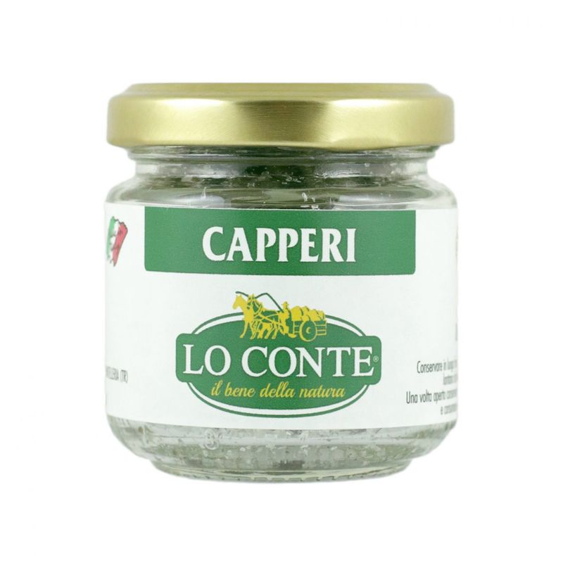 KALINDRA | Lo Conte. Capers in salt. 2 available formats
