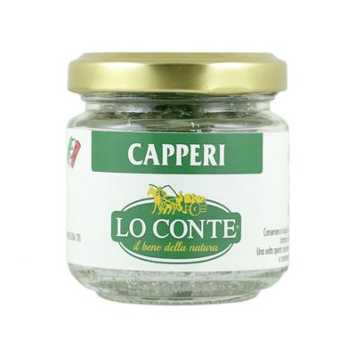 KALINDRA | Lo Conte. Capers in salt. 2 available formats