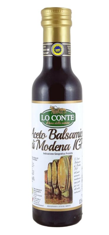 KALINDRA | Lo Conte. Organic Balsamic Vinegar of Modena. 250 ml / 8.45 fl oz