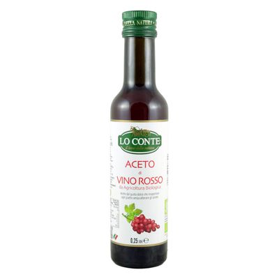 KALINDRA | Lo Conte. Organic Red Wine Vinegar. 2 formats available.