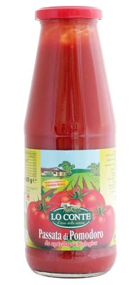 KALINDRA | Lo Conte. Superior quality organic tomato purée. 700 gr / 24.69 oz