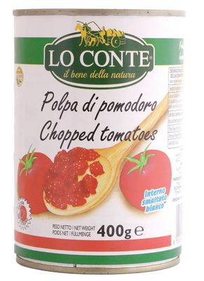 KALINDRA | Lo Conte. Superior Quality Tomato Pulp. 400 gr / 14.11 oz