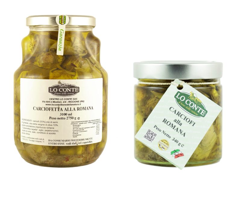 KALINDRA | Lo Conte. Roman-style Artichokes. 2 formats