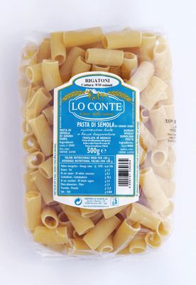 KALINDRA | Lo Conte. Rigatoni. 500 gr / 17,64 oz