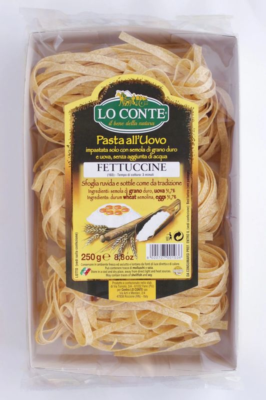 KALINDRA | Lo Conte. Egg Fettucce. 250 gr / 8.82 oz