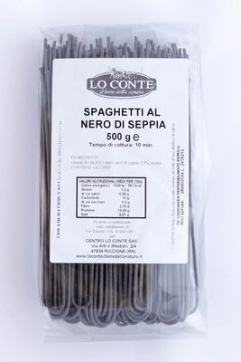 KALINDRA | Lo Conte. Squid Ink Spaghetti. 500 gr / 17.64 oz