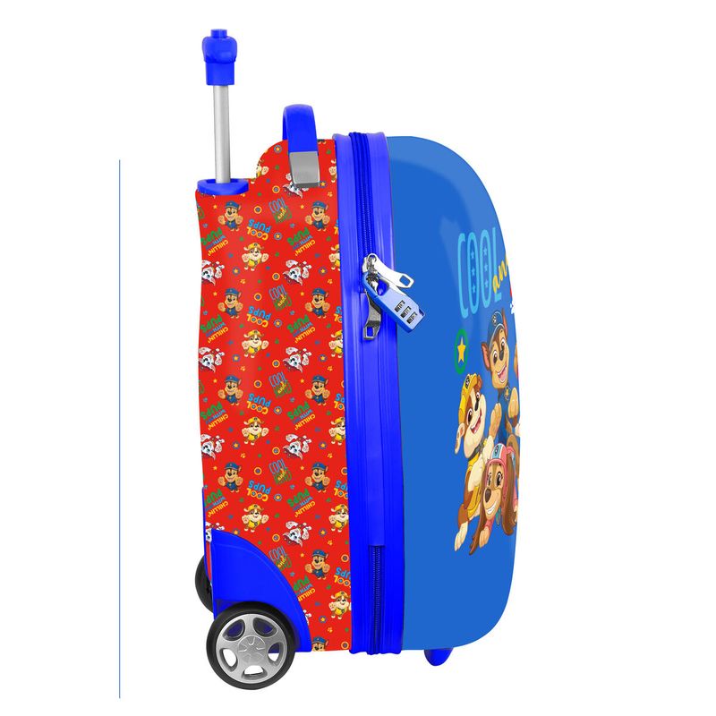KALINDRA | BB. Cabin suitcase The Paw Patrol paw patrol Blue Red 16'' 23 L 28 x 43 x 23 cm